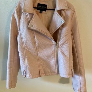 Forever21+ pleather coat